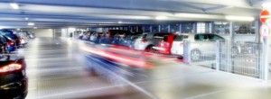 parkcon - Parkdeck - auf die Fahrgeschwindigkeit achten