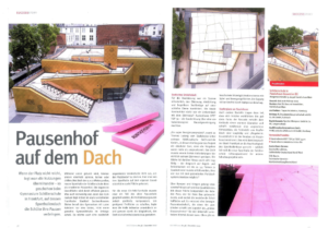 Fachartikel Pausenhof Schillerschule, Frankfurt a.M., streetcom Belagsystem